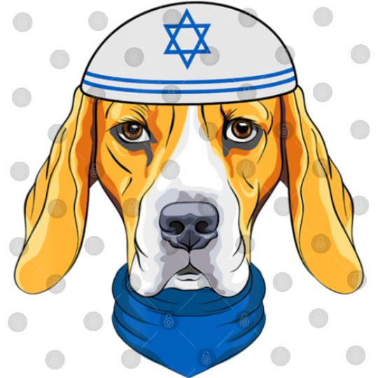 Cute Beagle Hanukkah Funny Dog Lover Jewish Gift Digital Files