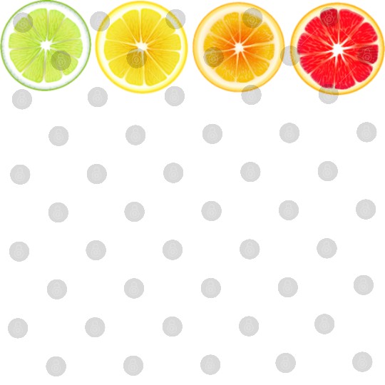 Lime Lemon Orange Vitamin Citrus Wheels of a Digital Files