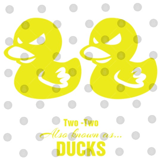 Poker - Yellow 2-2 "Ducks" Pocket Twos, Deuces Digital Files