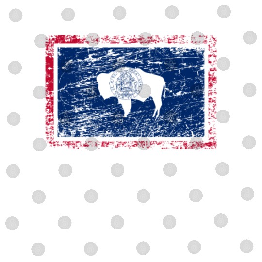 Wyoming ensign flag used look Digital Files