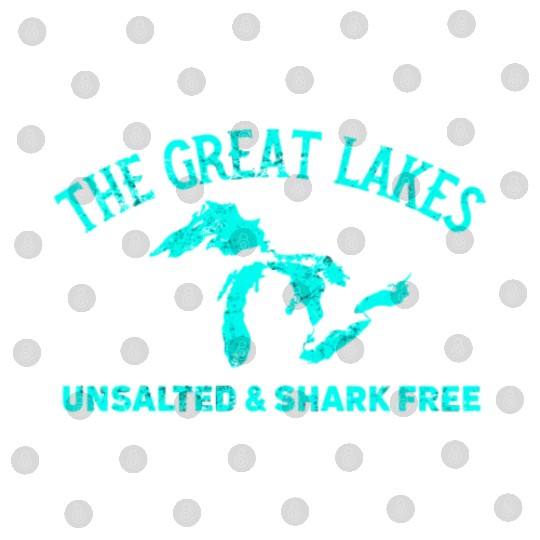 The Great Lakes Unsalted & Shark Free Michigan Gif Digital Files