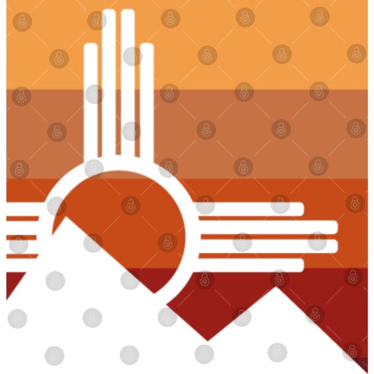 Zia Sun New Mexico Zia Mountains Digital Files