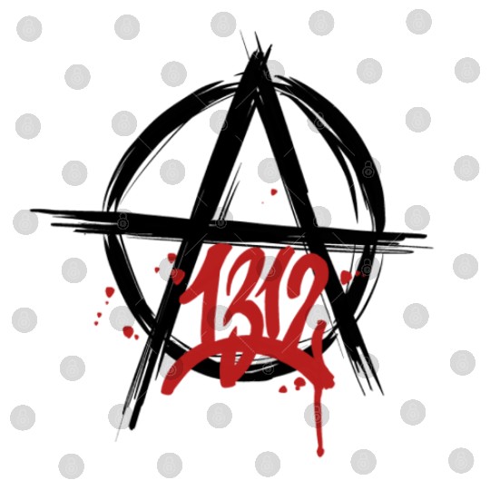 ACAB 1312 Anarchy symbol Digital Files