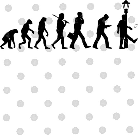 Evolution Smartphone - Funny Motif Digital Files