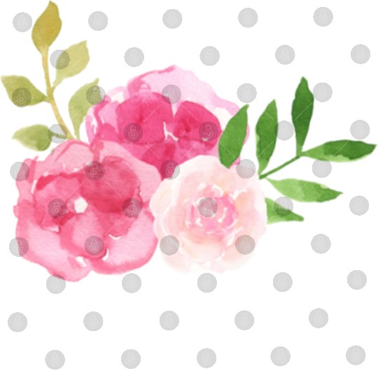 Rose flower pink floral Digital Files
