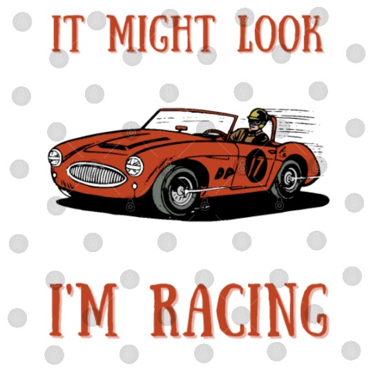 Racing Race Car Driver And Muscle Car Digital Files
