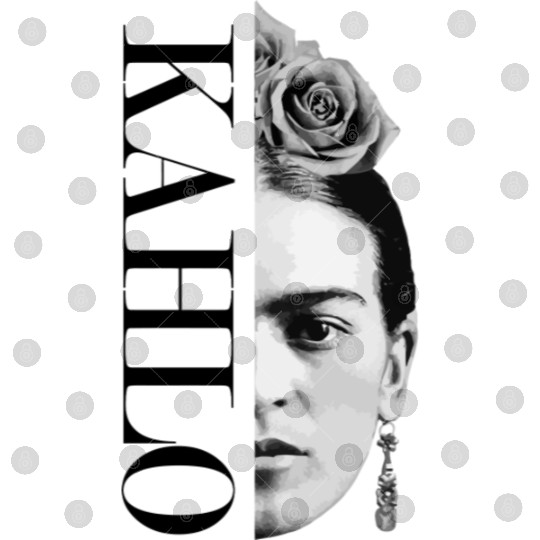 Frida Kahlo Split Portrait Gift Digital Files