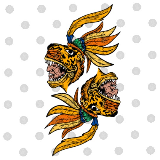 Aztec Warior Jaguar Maya Inca Culture Digital Files