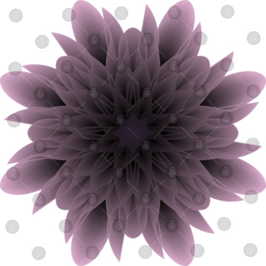 Psychedelic Flower Digital Files