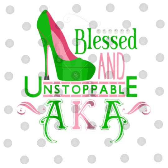 Womens AKA inspired Blessed AKA AKA sorority Alpha Digital Files