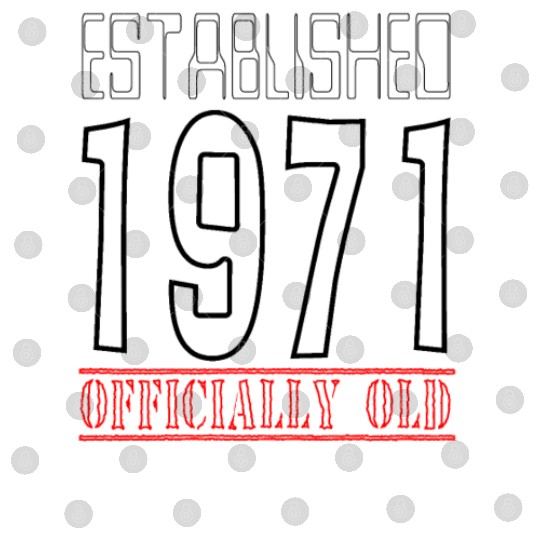 1971 official old white Digital Files