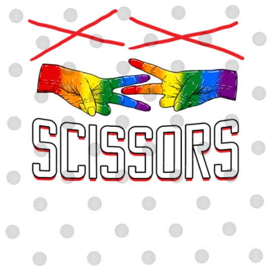 Rock Paper Scissors Lesbian LGBTQ Pride Digital Files