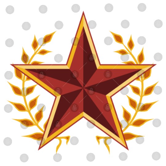 soviet star with laurels Digital Files