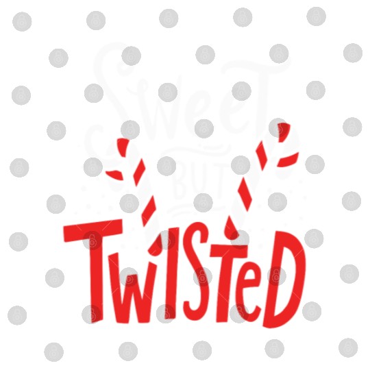 Sweet But Twisted Funny Christmas Candy Lollipop C Digital Files