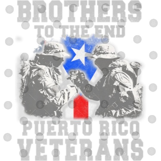 Veteran Gift-Great Brothers To The End Puerto Rico Digital Files