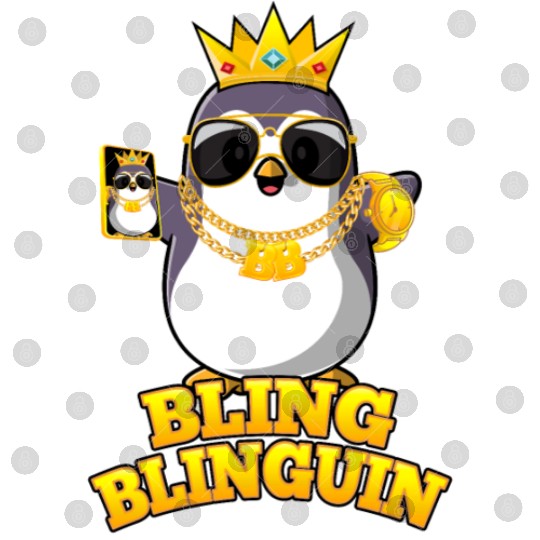 Bling Blinguin Pinguin Digital Files