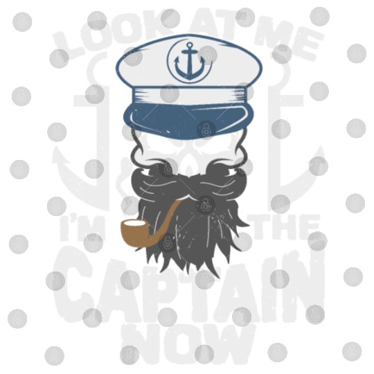 Captain Boat Lovers Fishermen Sailing Boating Digital Files