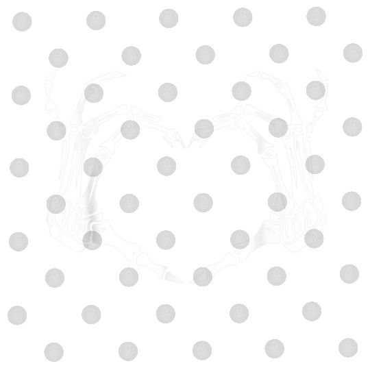 Skeleton Hand Heart Sign Bones Costume Funny Digital Files