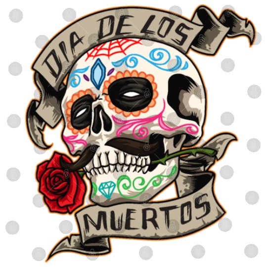 Dia de los muertos Calavera Day Of The Dead Digital Files