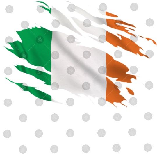 Ireland Ripped Flag Digital Files
