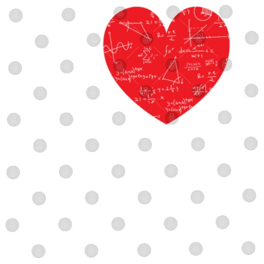 I Love Math Heart Math Digital Files