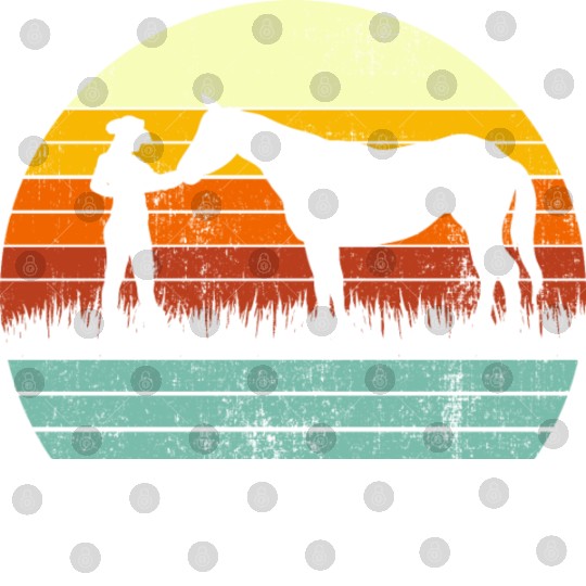 Cowboy Cowgirl Horse Wild Western Retro Digital Files