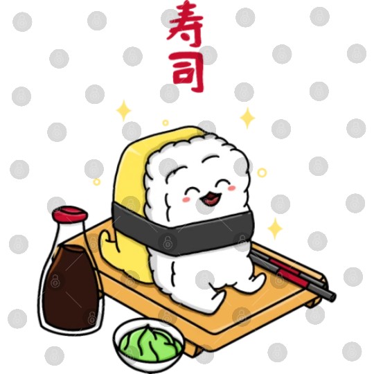 Happy Tamago Sushi Digital Files