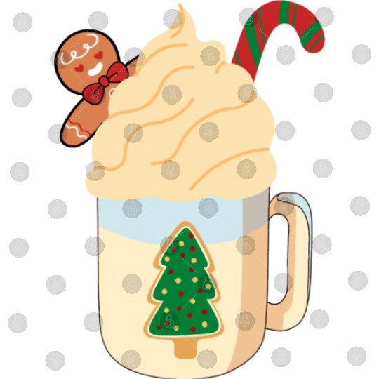 Candy Cane and Hot Cocoa, Hot Chocolate Digital Files