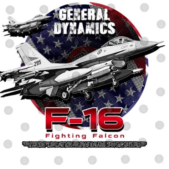 F-16 Fighting Falcon General Dynamics Fighter Jet Digital Files