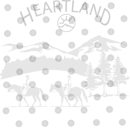 heartland ranch, heartland, sunset, vintage, retro Digital Files