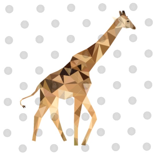 Giraffe Linear Style Graphic Silhouette Digital Files