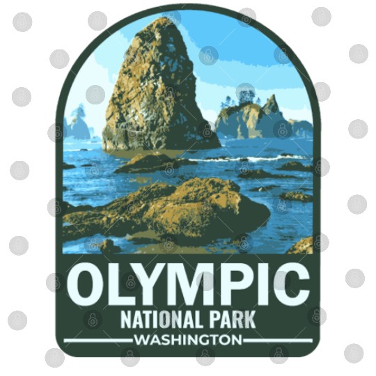 OLYMPIC national park Washington usa Digital Files