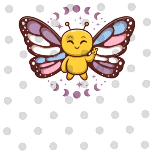 Intersex Monarch Butterfly Subtle Discreet Pride Digital Files