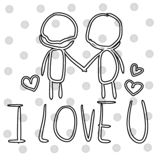 valentines day i love you gay couple Digital Files
