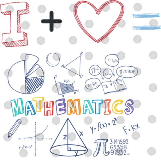 i love math Digital Files