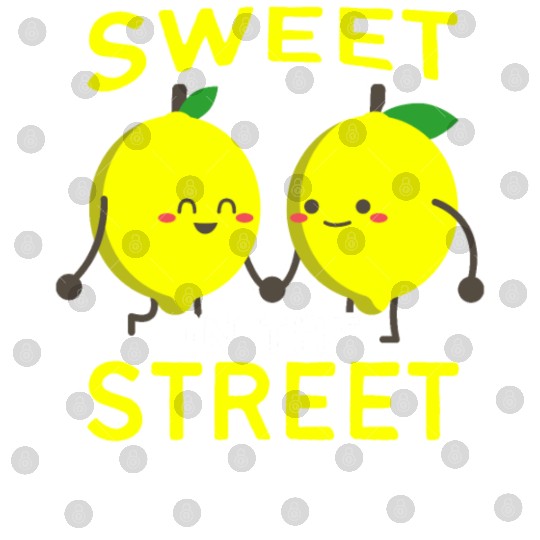Sweet In The Street Sell Lemonade Funny Lemon Digital Files