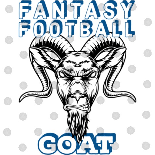 Fantasy Football GOAT Gift Idea Draft BBQ Digital Files