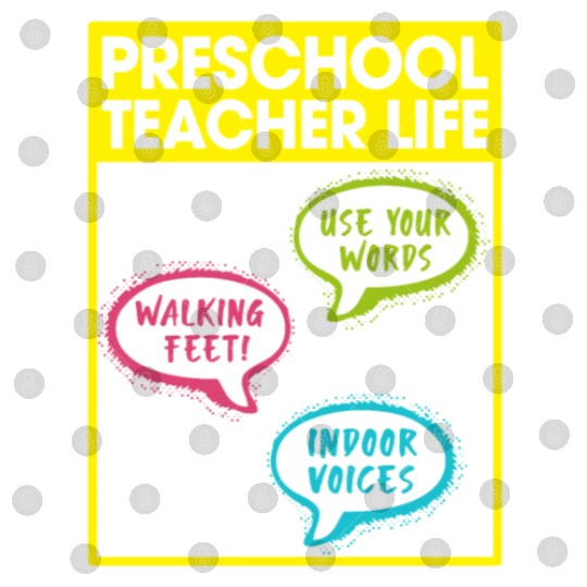 Preschool Teacher Life Digital Files