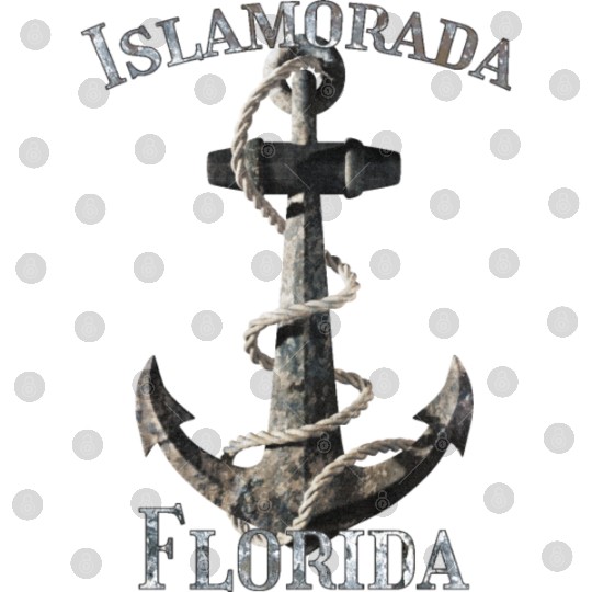 Islamorada Florida Keys Nautical Anchor Sailing Digital Files
