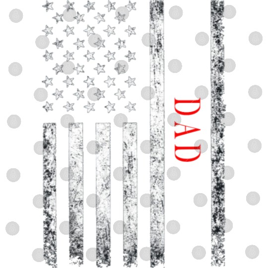 Father's day Best dad ever with US american flag 2 Digital Files