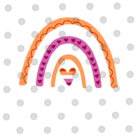 Proud Grandma Lesbian Pride Rainbow Digital Files