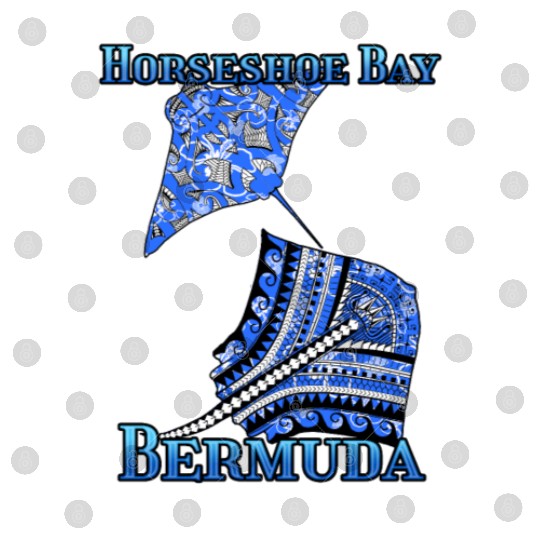 Horseshoe Bay Vacation Tribal Stingrays Digital Files