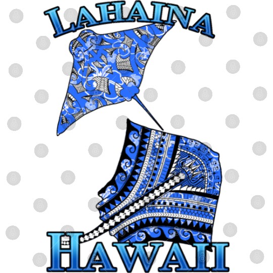 Lahaina Vacation Tribal Stingrays Digital Files