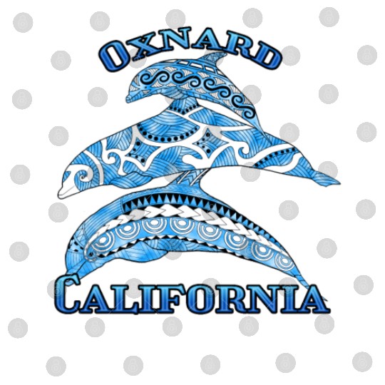 Oxnard California Vacation Tribal Dolphins Digital Files