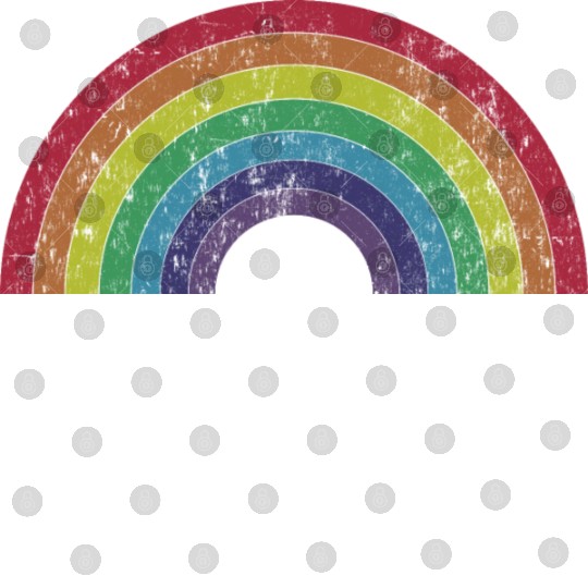 Rainbow Pride Vintage Digital Files Design