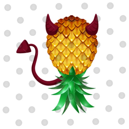 Swinger Upside Down Bad Pineapple Devil Horn Digital Files