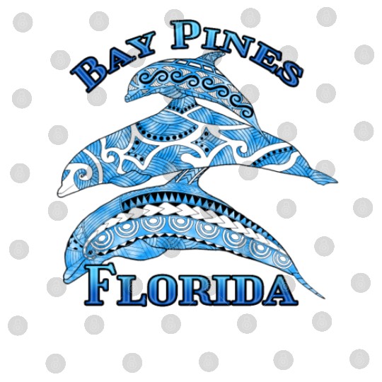 Bay Pines Florida Vacation Tribal Dolphins Digital Files