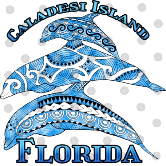 Caladesi Island Florida Vacation Tribal Dolphins Digital Files