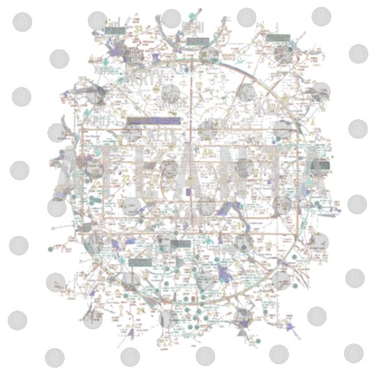 Atlanta Pilot Aviation Air Traffic Control Airspac Digital Files