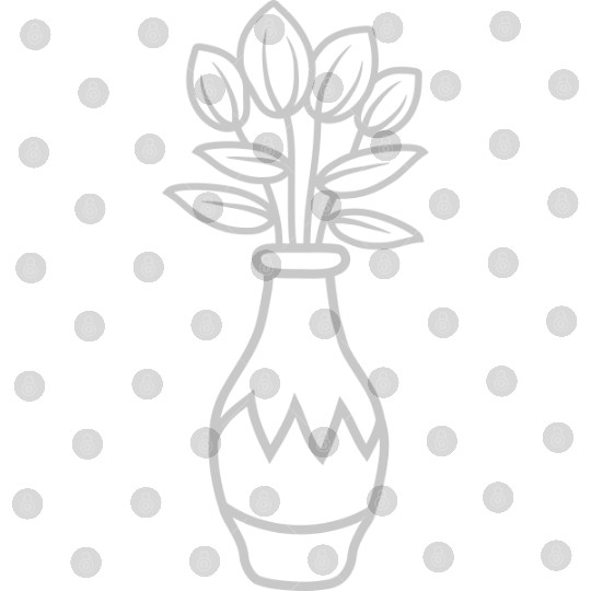 Design beautiful tulips flower Digital Files